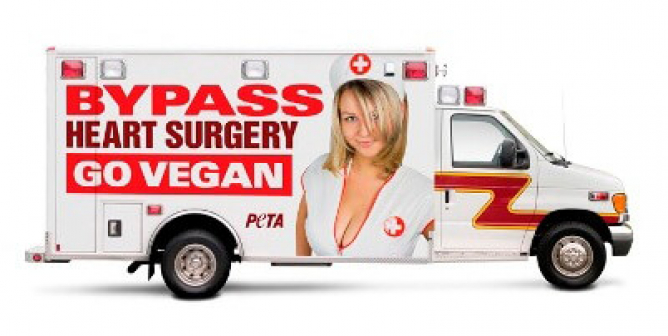 Bypass Heart Surgery: Go Vegan (Ambulance) PSA