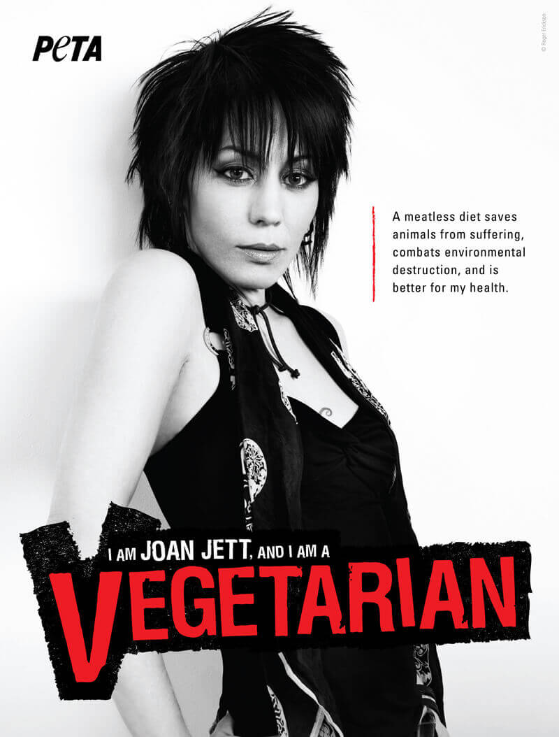 Joan Jett Loves Animals And Rock N Roll Peta