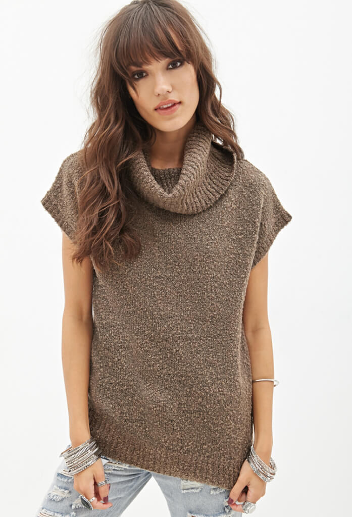 Forever 21 Cowl Neck Sweater
