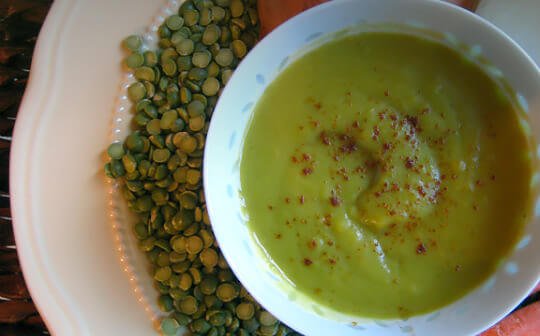 A Very Good Vegan Split Pea Soup - The Simple Veganista