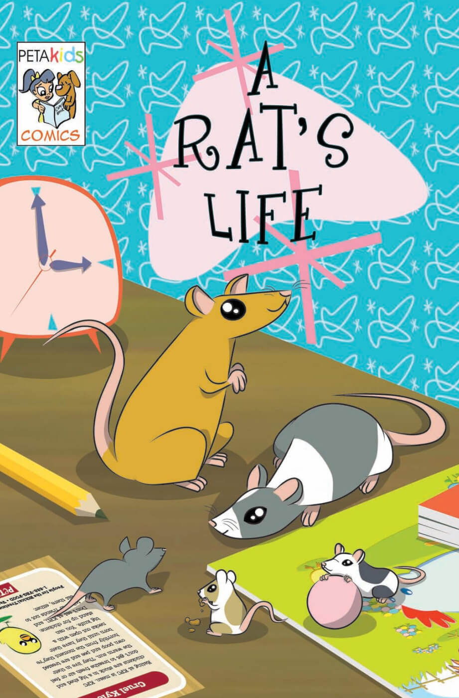Lab Ratz Experiment 2 - Cartoon Rat - Sticker