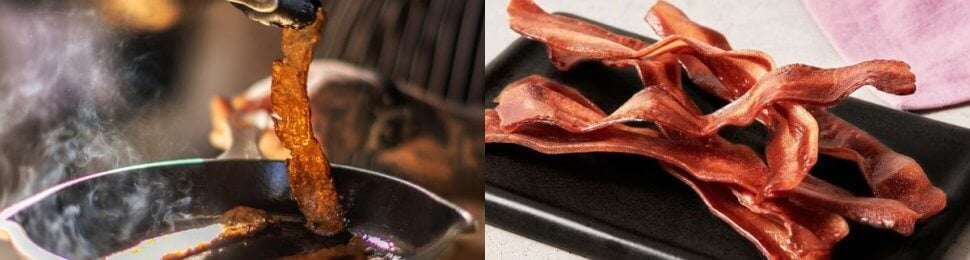 vegan bacon brands MyForest Foods and Umaro Foods