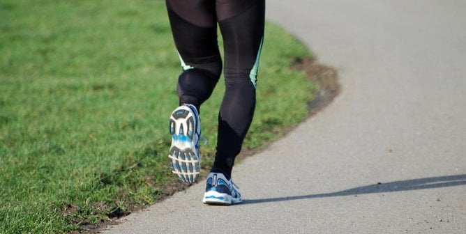 on running shoes vegan