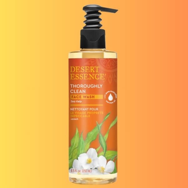 desert essence face cleanser