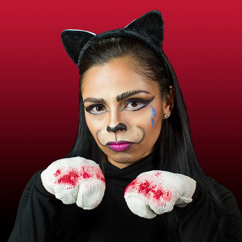 The Perfect Cat Makeup Tutorial for Any Costume Party