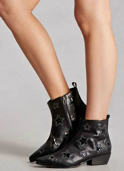 short cowgirl boots forever 21