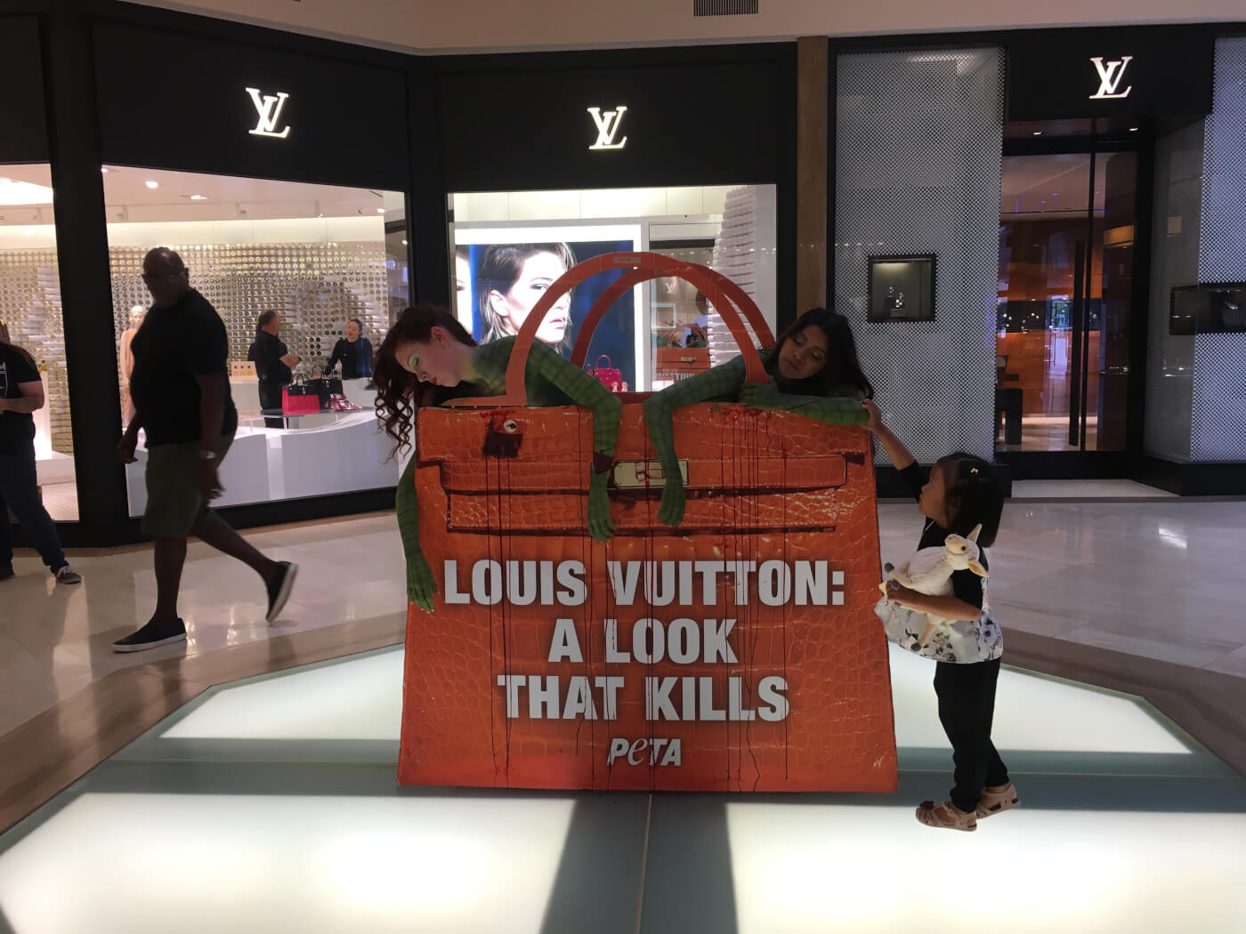 Peta buys stake in Louis Vuitton's parent company to push against