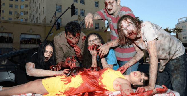 flesh is for zombies demo, hollywood walk of fame