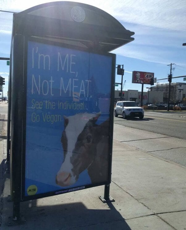 A New PETA Holiday Ad Blitz Is Making Fast-Food Diners Think Twice