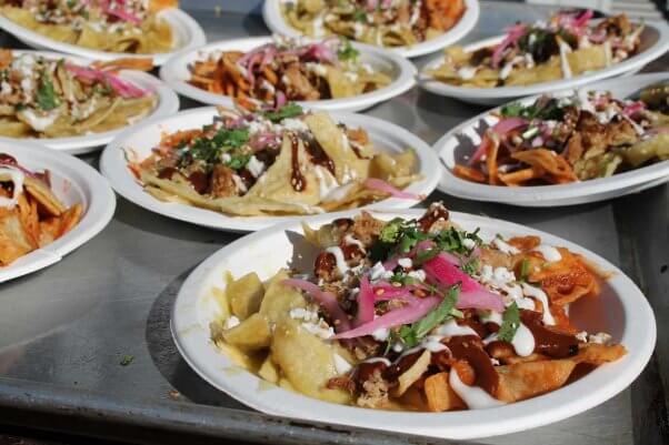 vegan chilaquiles were on the menu at PETA Food Fight: Chilaquiles Edition