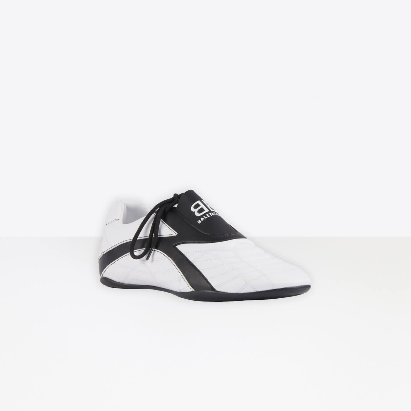 white and black balenciaga vegan sneaker