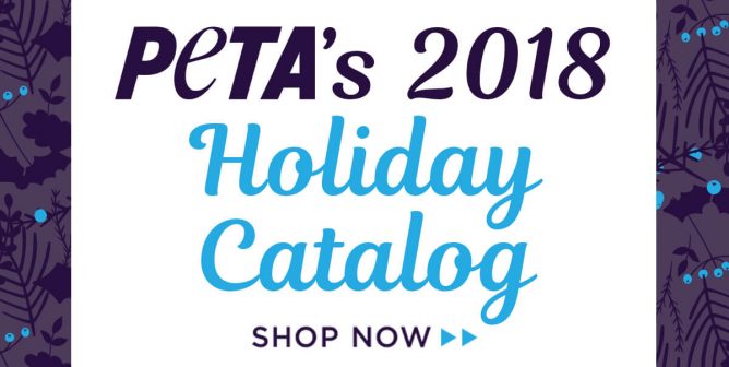 peta 2018 holiday catalog banner