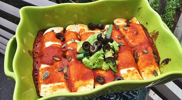 enchiladas, easy dinner recipe