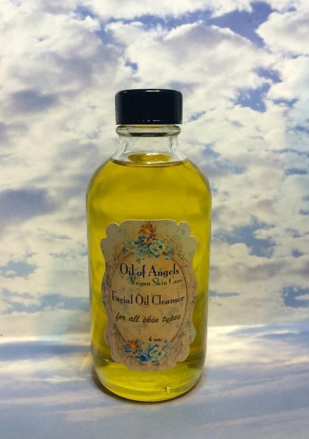 organic facial oil cleanser from oil of angels
