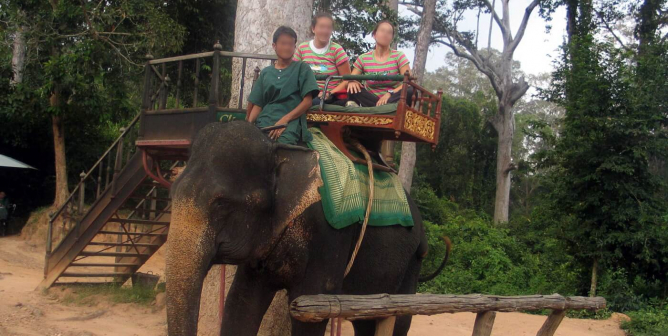 Progress! Cambodia's Angkor Wat to Nix Elephant Rides by 2020