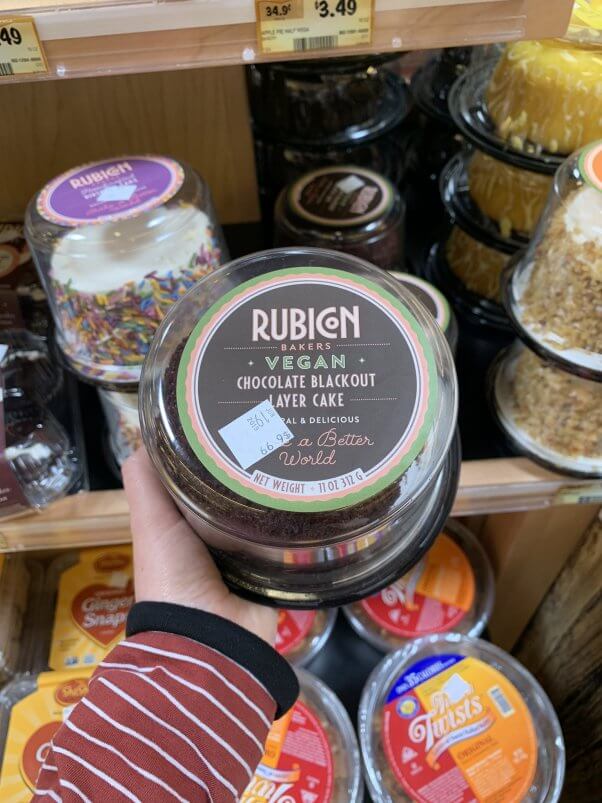 Image of Rubicon Bakers Vegan Chocolate Blackout Cake at Sprouts