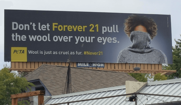 These PETA Billboard Ads Broke the Internet in 2019