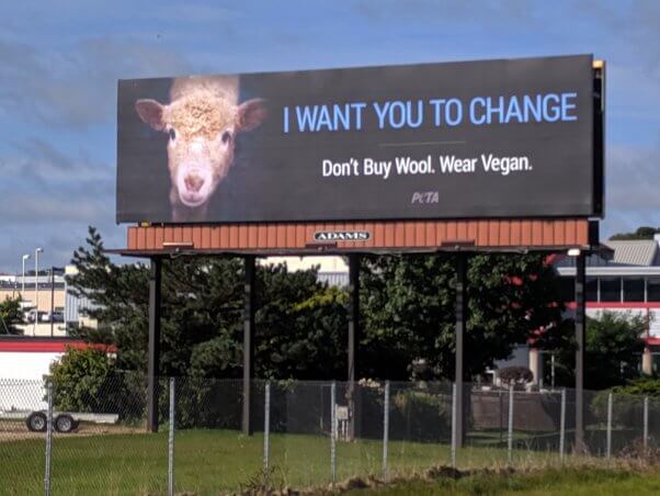 These PETA Billboard Ads Broke the Internet in 2019