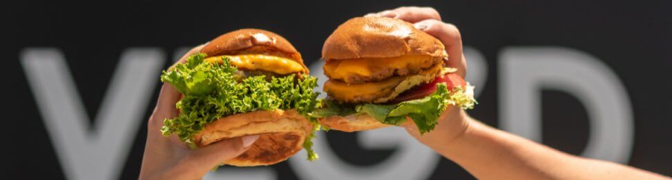 veg'd vegan drive-through veg'd burger