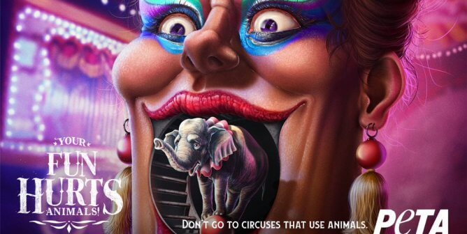your fun hurts peta ogilvy honduras scary clown circus ads