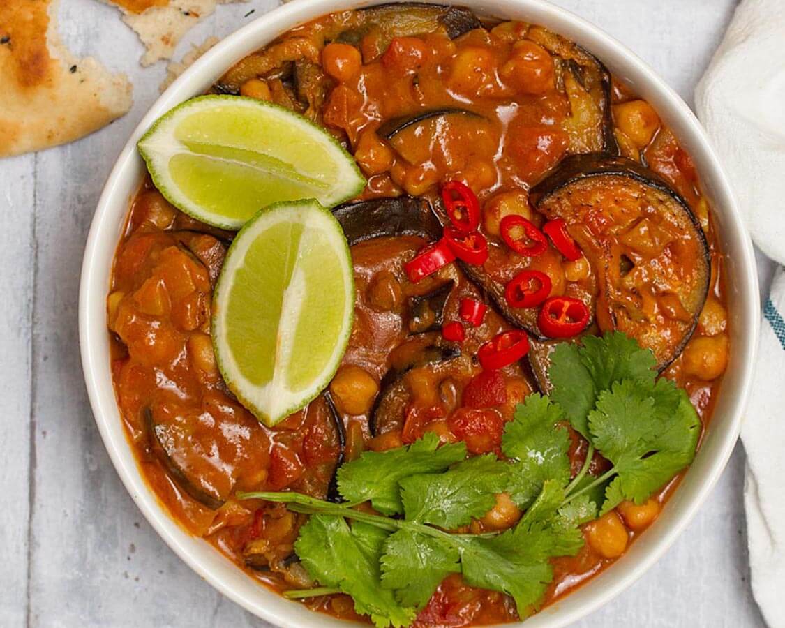 The Daily Dish’s Easy Vegan Eggplant Curry