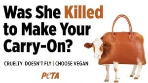 PETA anti-leather ad