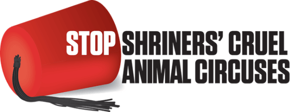 stop shriners cruel animal circuses ad