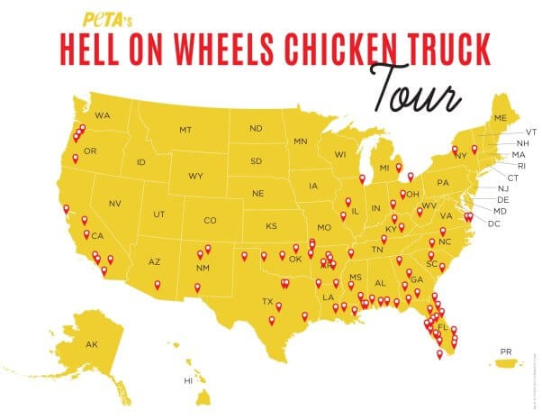 Hell on Wheels tour chicken tour