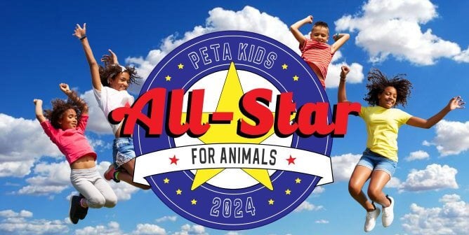 all star for animals 2024 PETA Kids