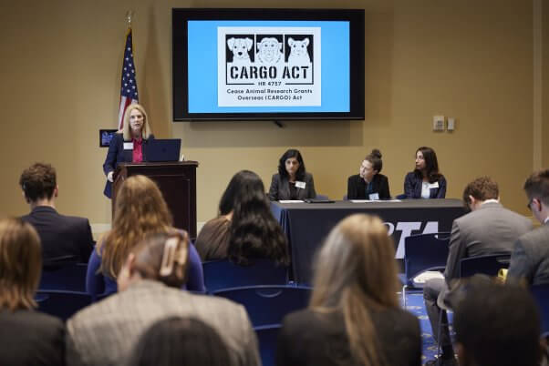 peta scientists speak at congressional briefing for cargo act