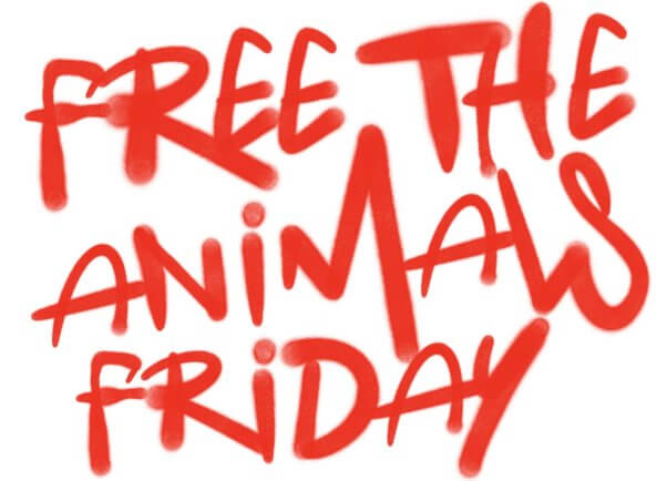 Free the animals friday logo