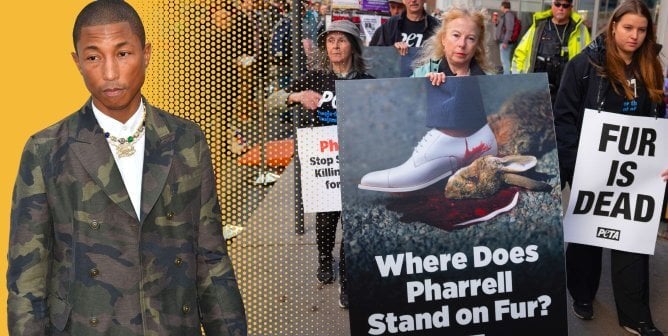 Pharrell Williams Protest at TIFF