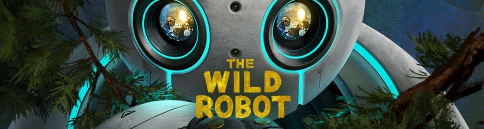 the wild robot movie poster