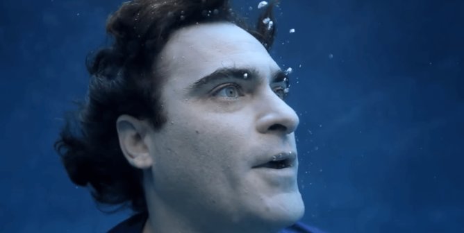 Joaquin Phoenix drowning in PETA video