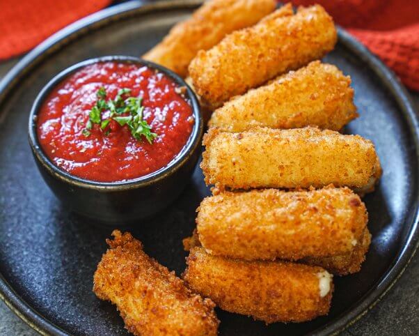 The Edgy Veg vegan mozzarella sticks