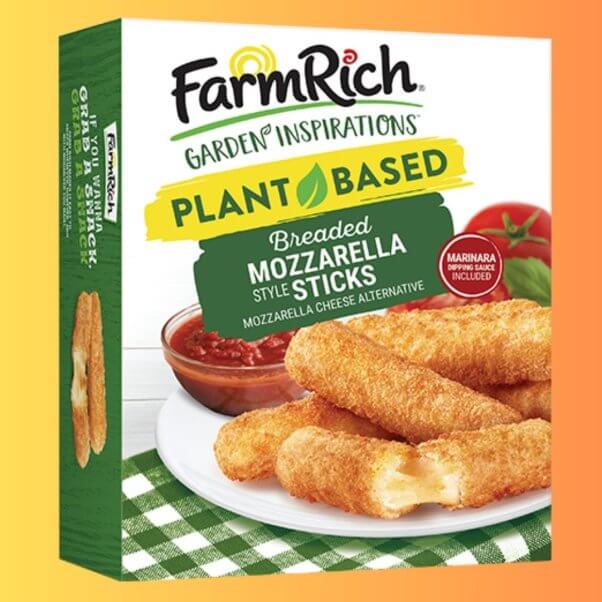 FarmRich vegan mozzarella sticks