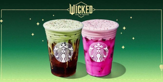 Starbucks vegan Wicked drinks