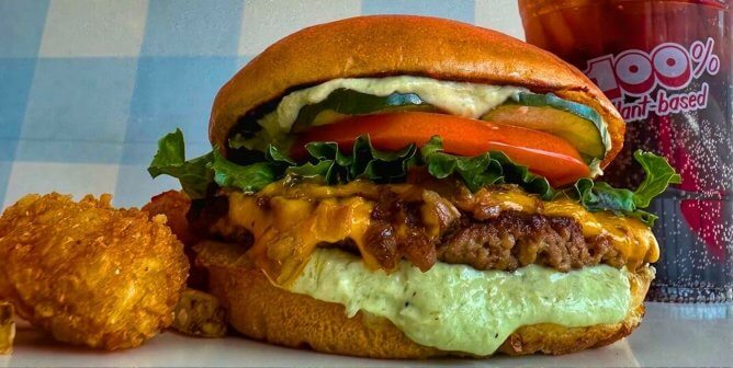 vegan monty's krabby patty