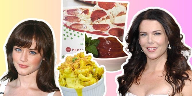 gilmore girls and vegan foods