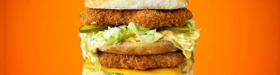 vegan chicken big mac