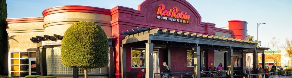 red robin restaurant with vegan options