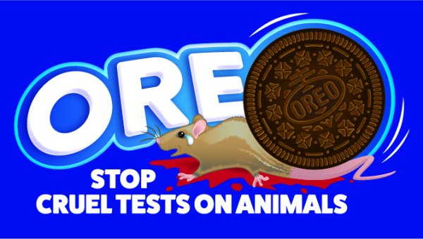 Spoofed Oreo logo