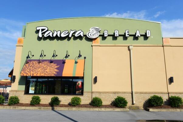 a panera restaurant with vegan options