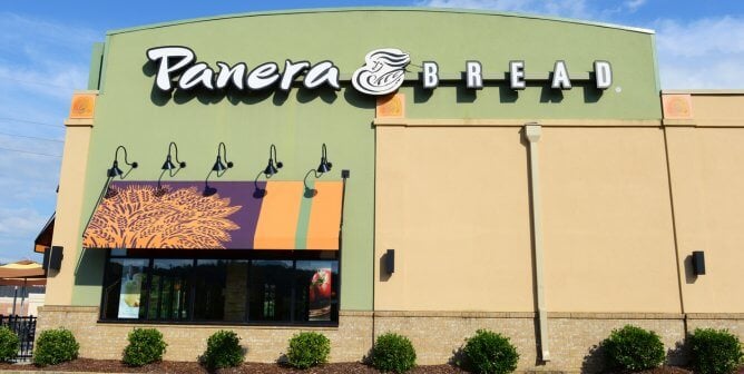 a panera restaurant with vegan options