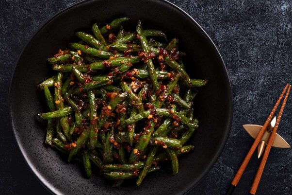 pf changs vegan green beans