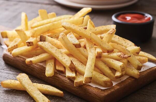 vegan fries at applebees